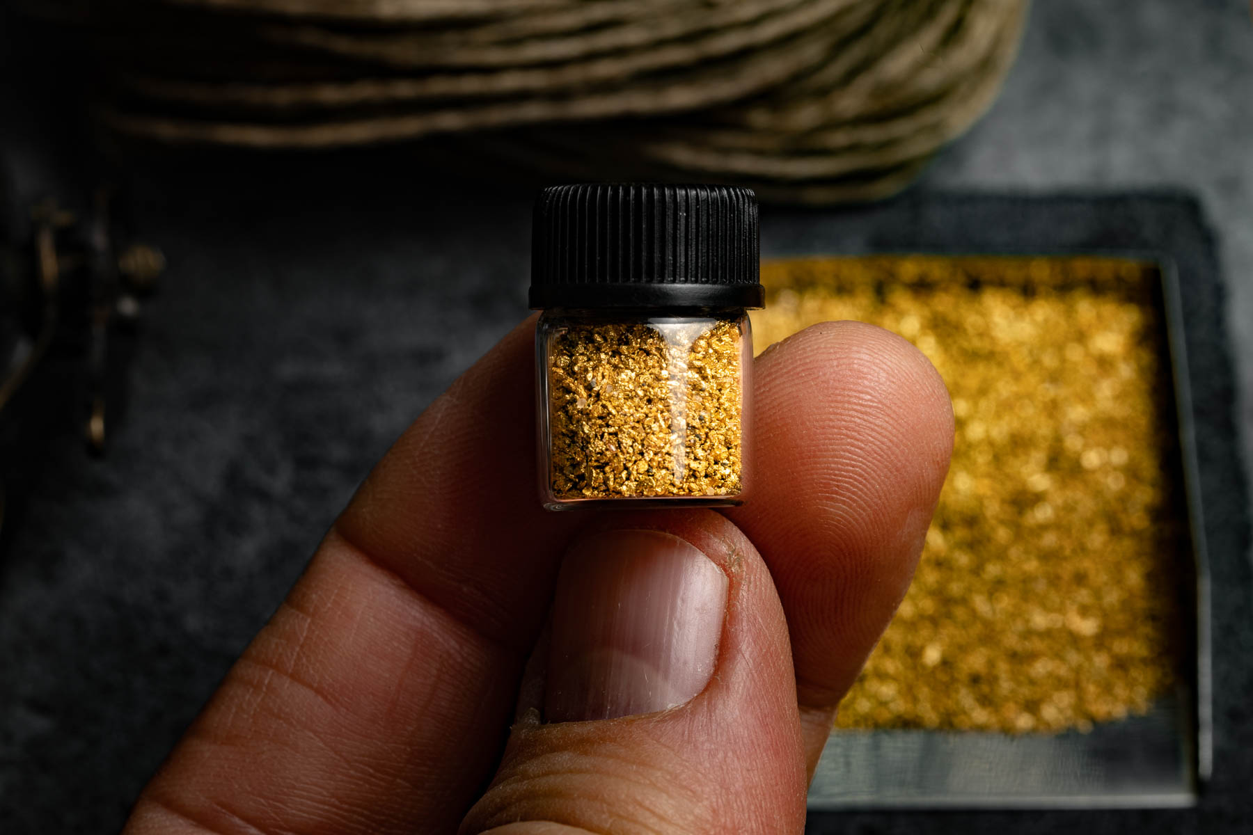 5 Grams - Super Fine Vial of Natural Gold
